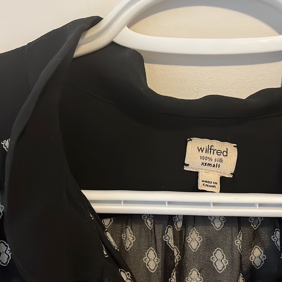 Wilfred 100% silk blouse top - Picture 4 of 5